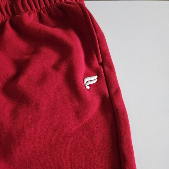 Fabletics Sweatpants Women 2X Red Pockets Fleece Inside FB5732 Active Athleisure - Picture 14 of 16